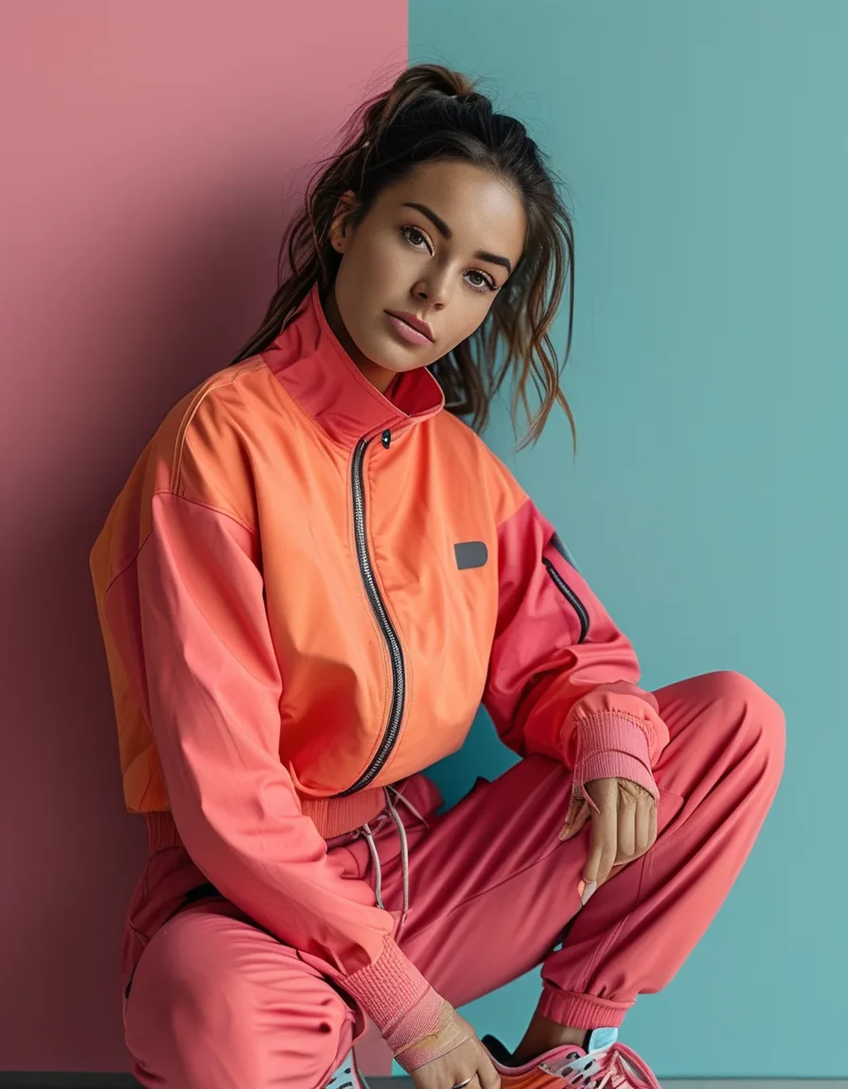 The Shoe-and-Sock Rule That Makes Color Blocking Look Intentional