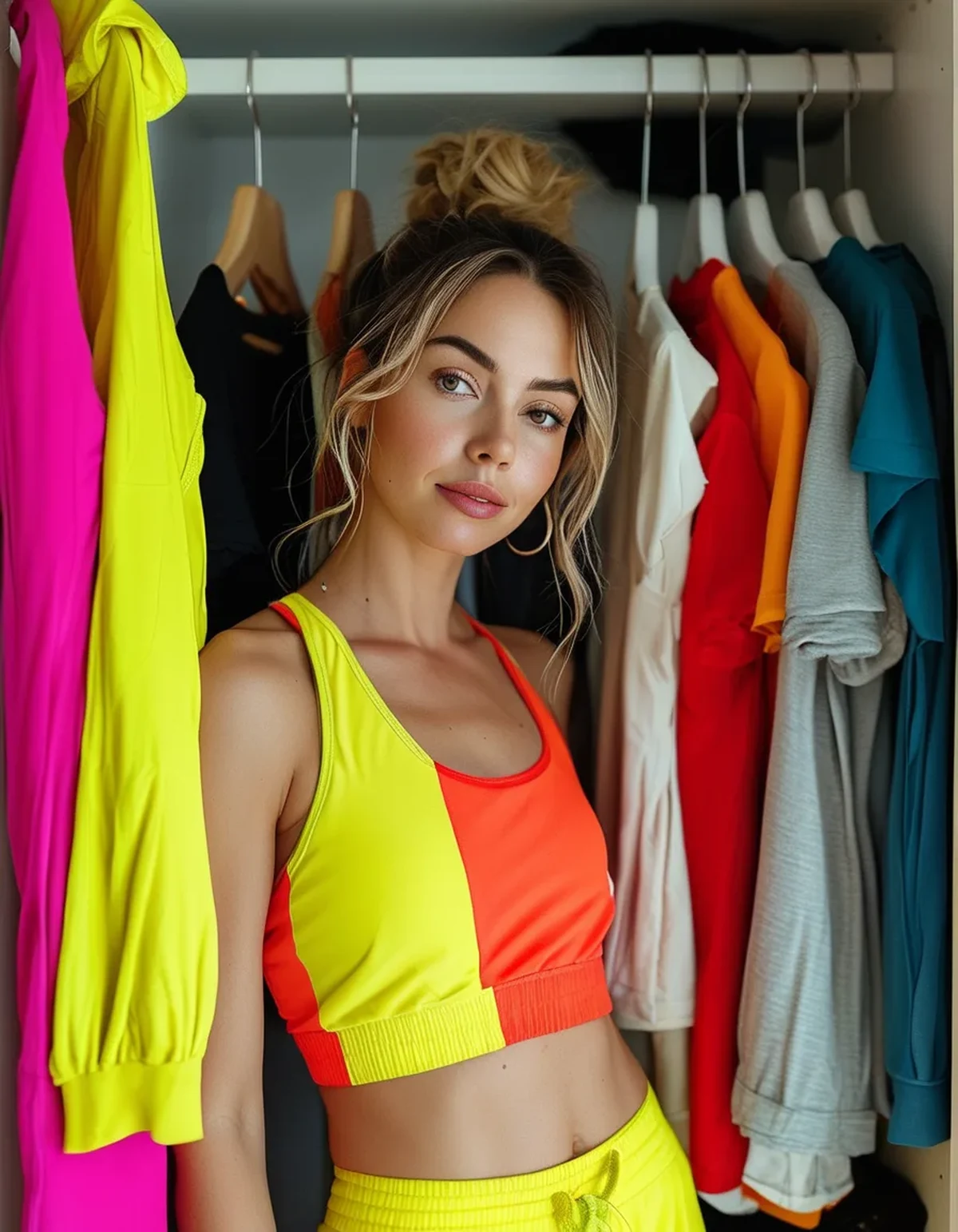 How to Color-Block With Just the 2-3 Colors Already in Your Closet
