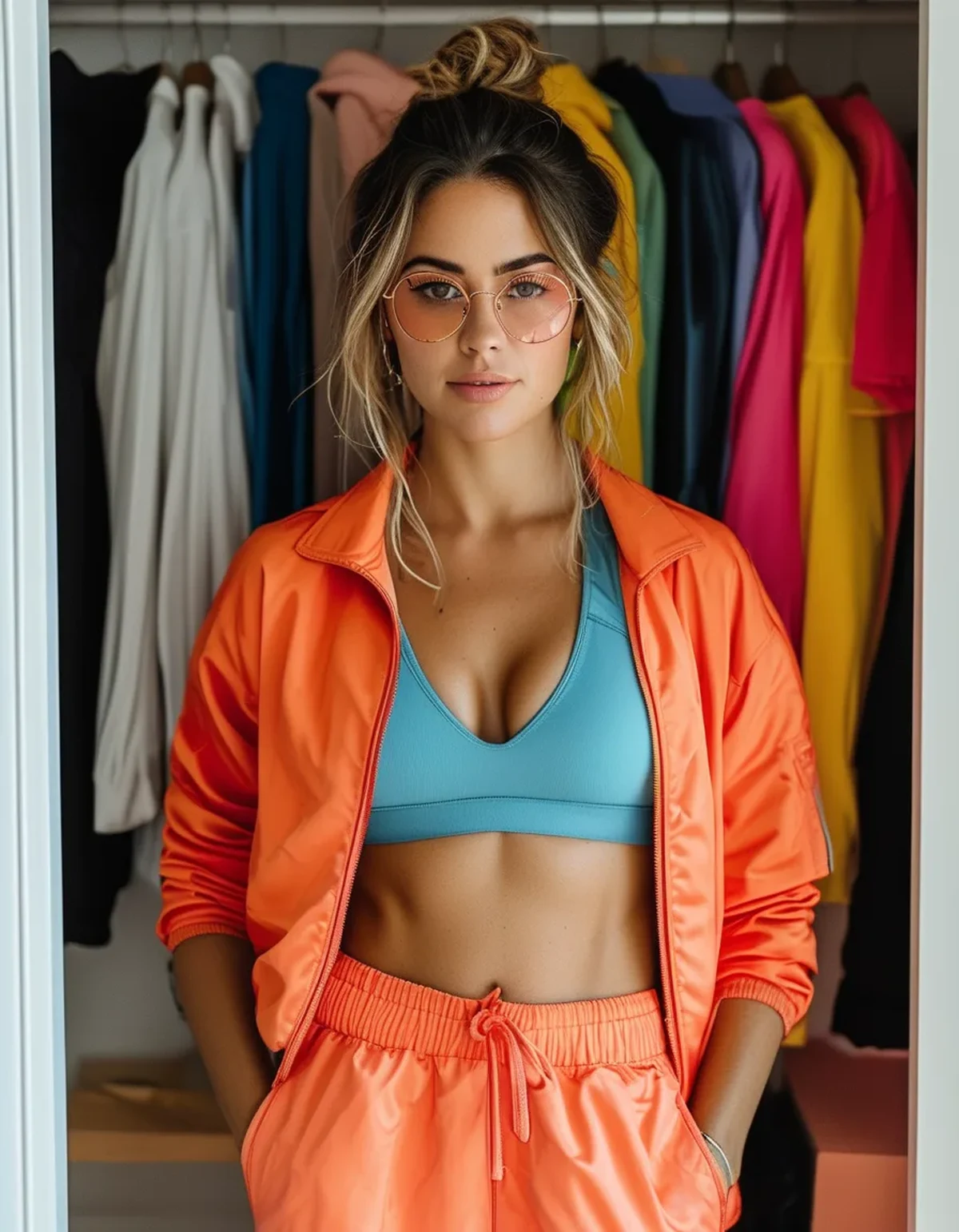 How to Color-Block With Just the 2-3 Colors Already in Your Closet